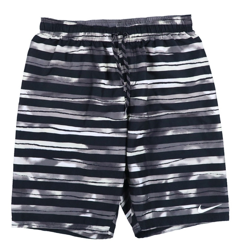 Nike Mens Swim Trunks Swimsuit Bottoms Bathing Suit Summer Pockets Blue New Nwt